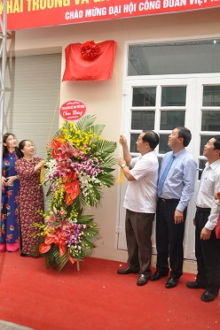 May 10 khai trương ký túc xá cho người lao động 4 vinatex may10 khai truong ky tuc xa cho nguoi lao dong4 1