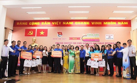 Mattana tài trợ cuộc thi tiếng Anh của khối hành chính công TP. HCM