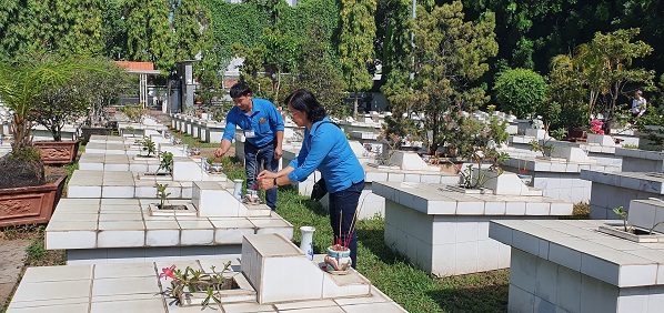 Nha Be thap nen tri an