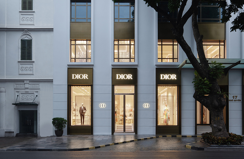 Christian Dior khai trương boutique mới tại trung tâm Hà Nội