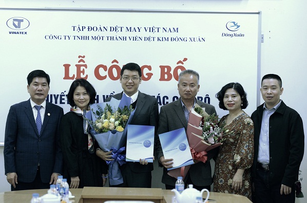 Bổ nhiệm cán bộ cấp cao Công ty TNHH MTV Dệt Kim Đông Xuân