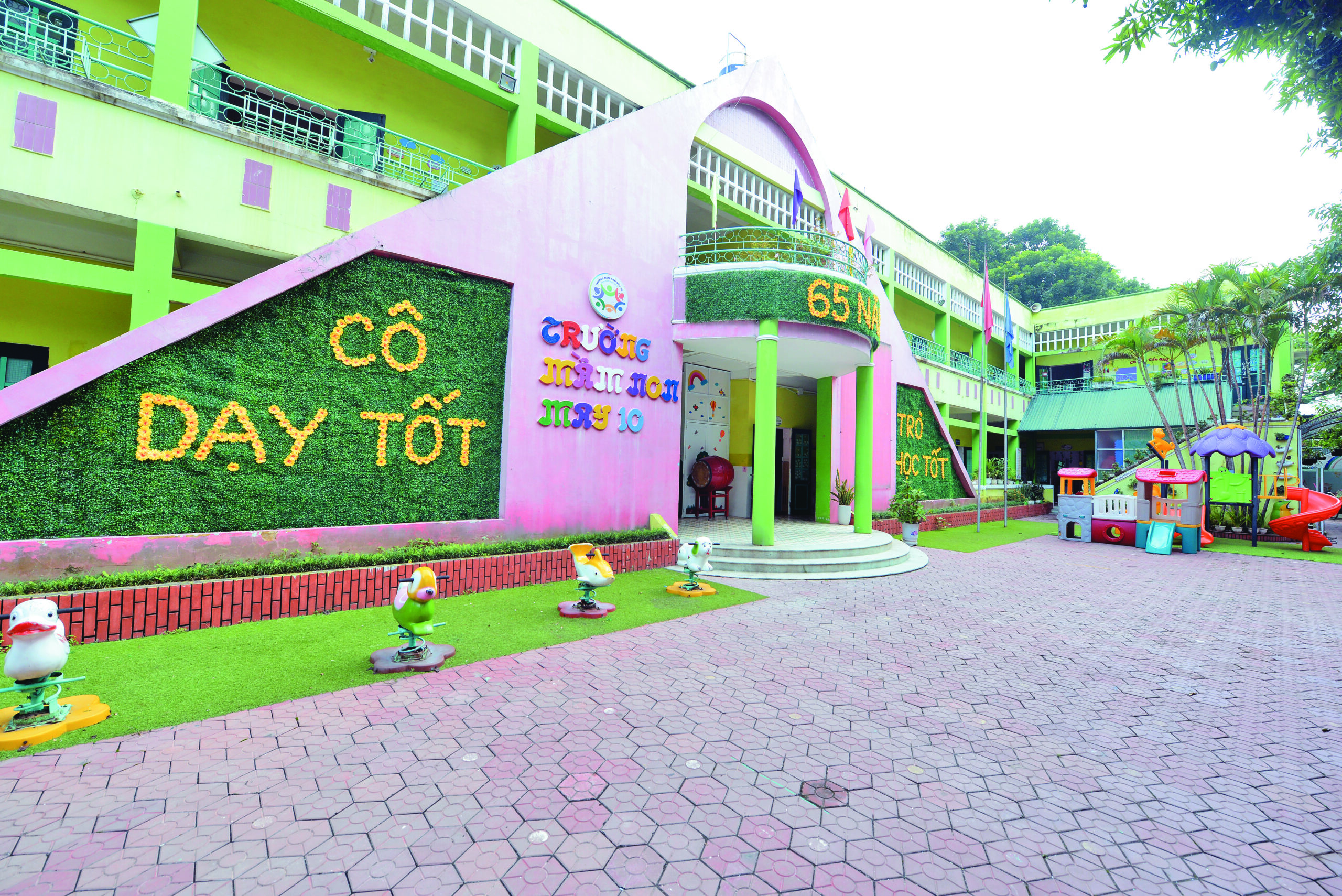 Trường Mầm non May 10: Lợi ích “kép” của mô hình trường học bên cạnh doanh nghiệp