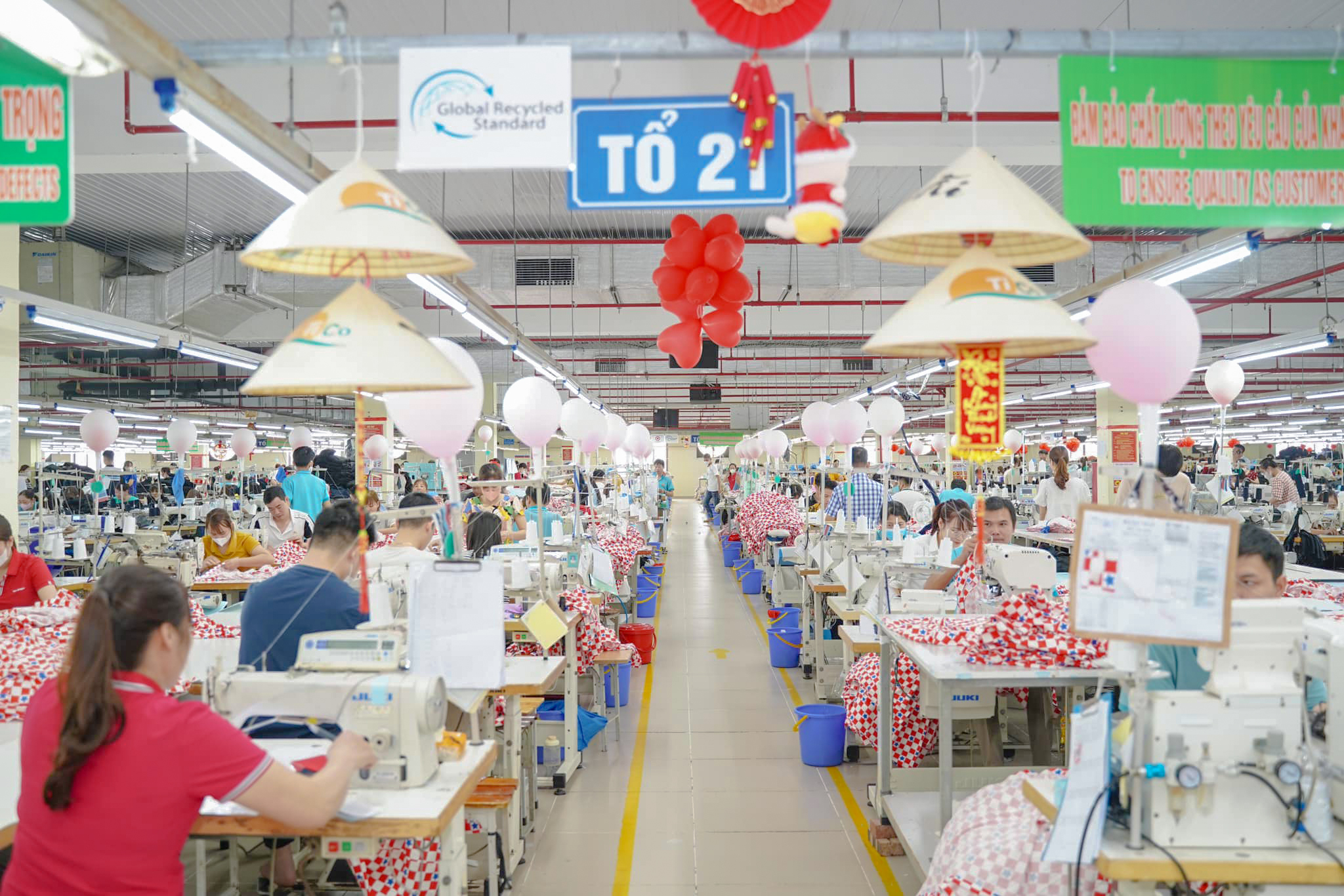 Improving living quality for textile garment workers