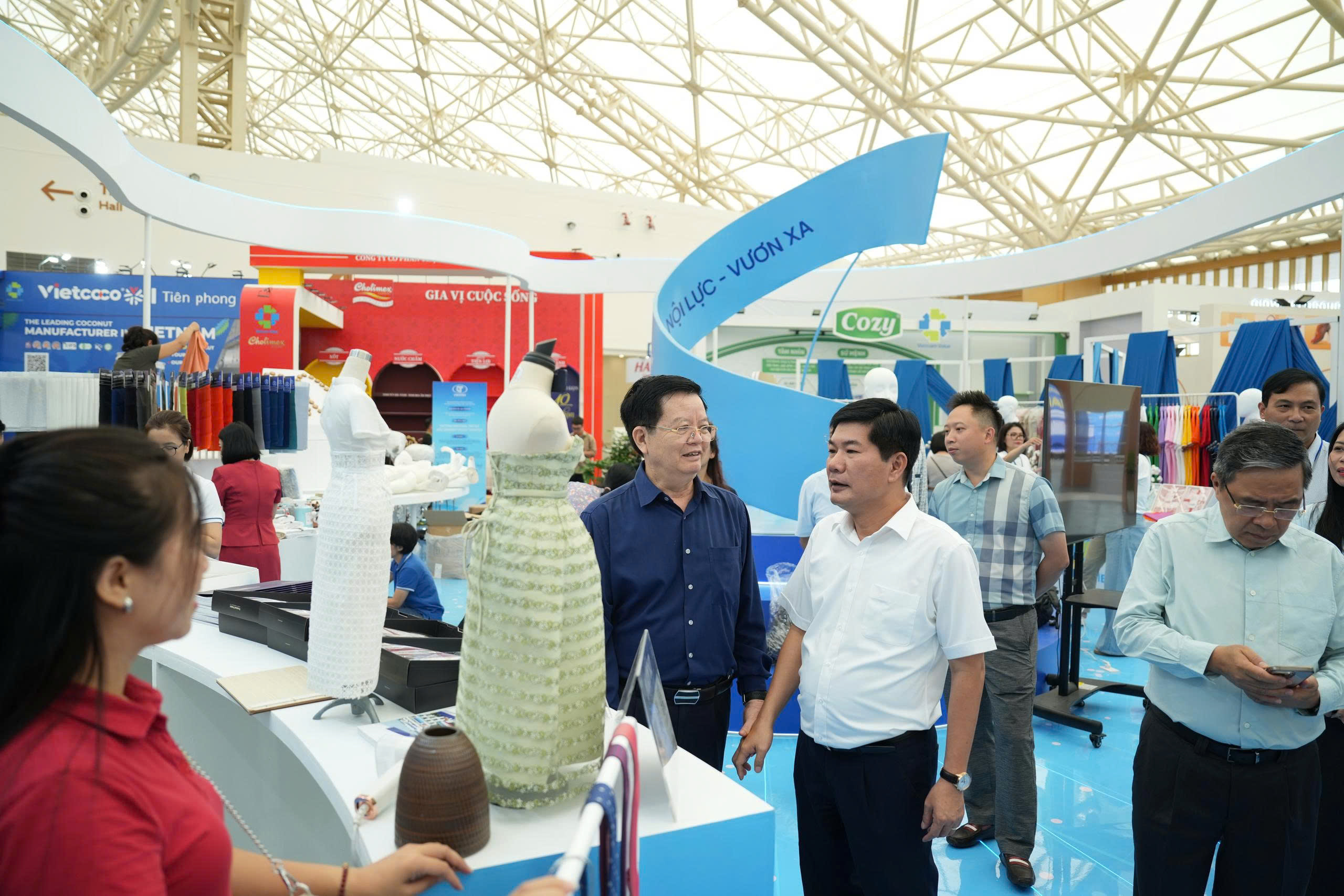 Vinatex trưng bày gian hàng chất lượng tại sự kiện chào mừng 80 năm Quốc khánh