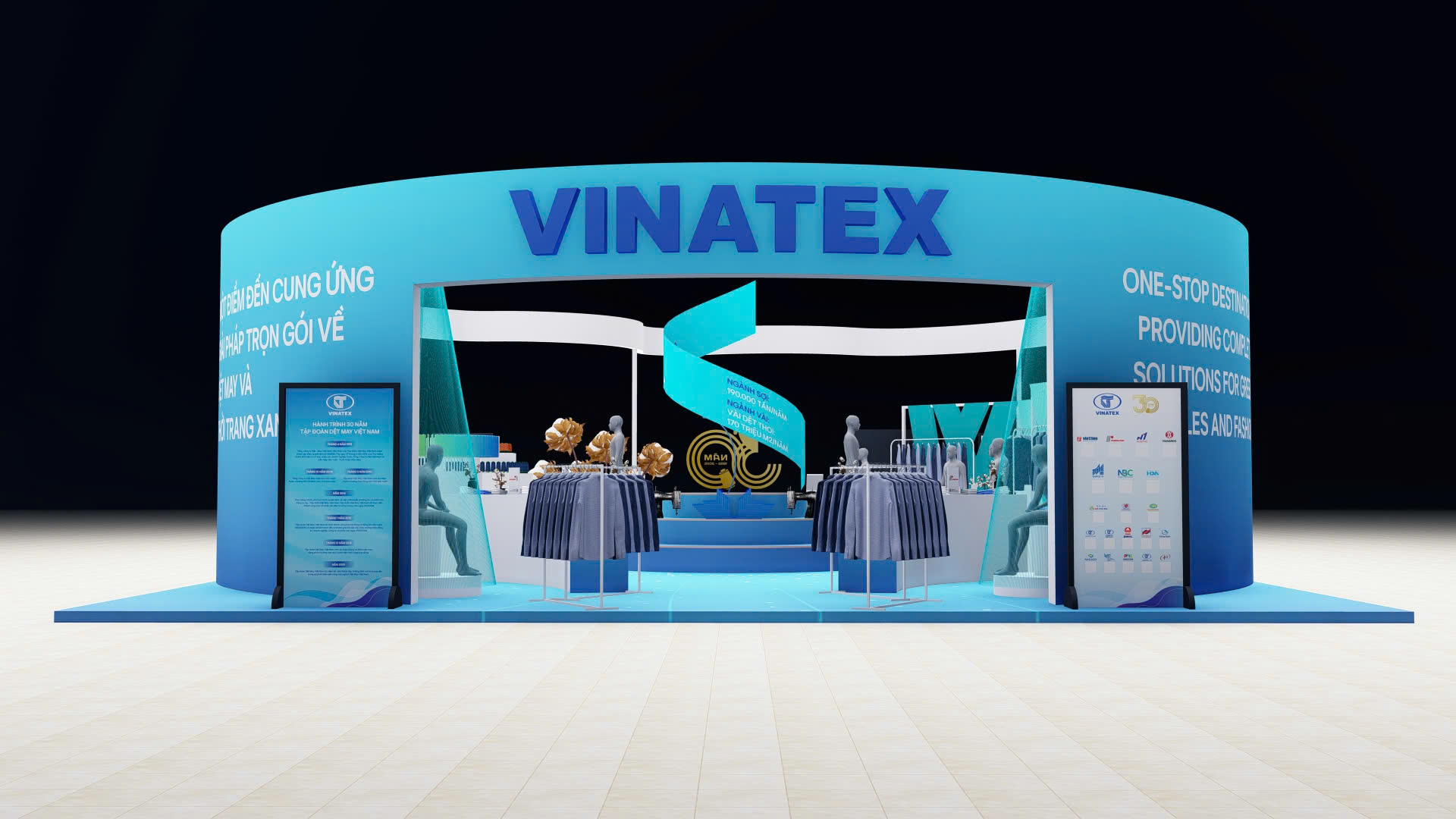 Vinatex tham gia Triển lãm “Rạng rỡ Việt Nam – 80 năm hành trình Độc lập – Tự do – Hạnh phúc”