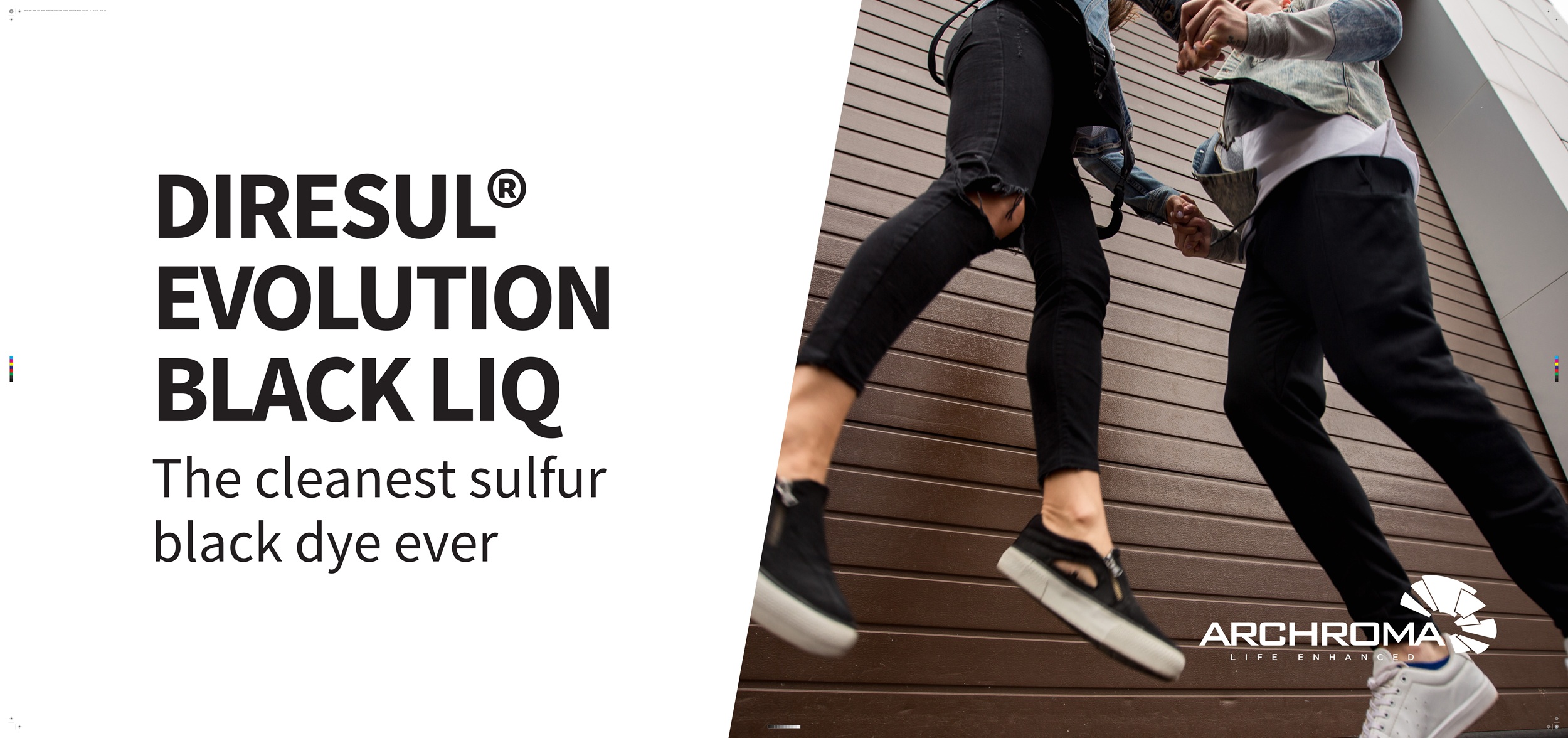 S DENIMS AND JEANS 2025 BOOTH RECEPTION 2500X1150MM DIRESUL EVOLUTION BLACK copy 1