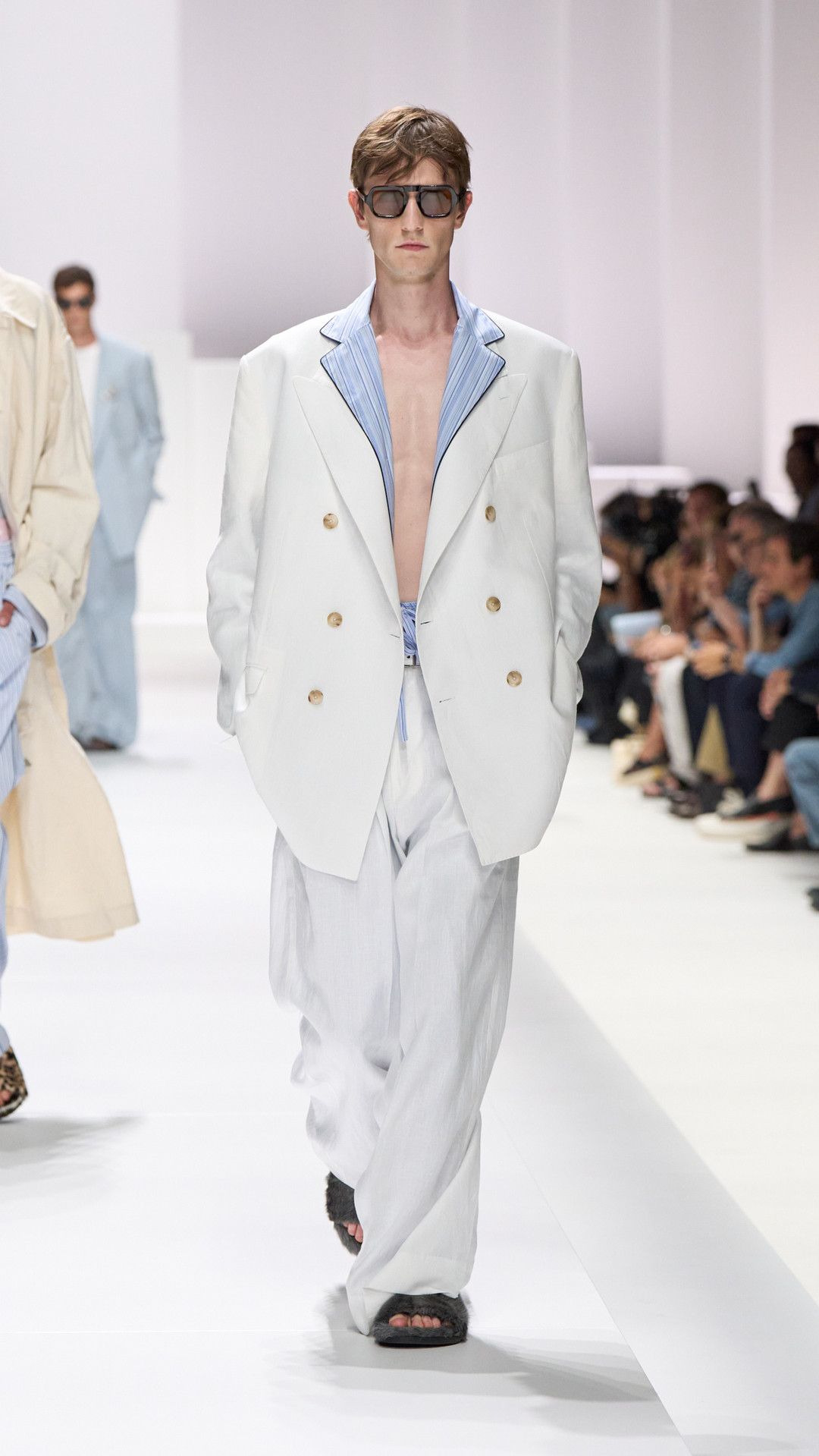 dolce and gabbana men spring summer 2026 fashion show look 12