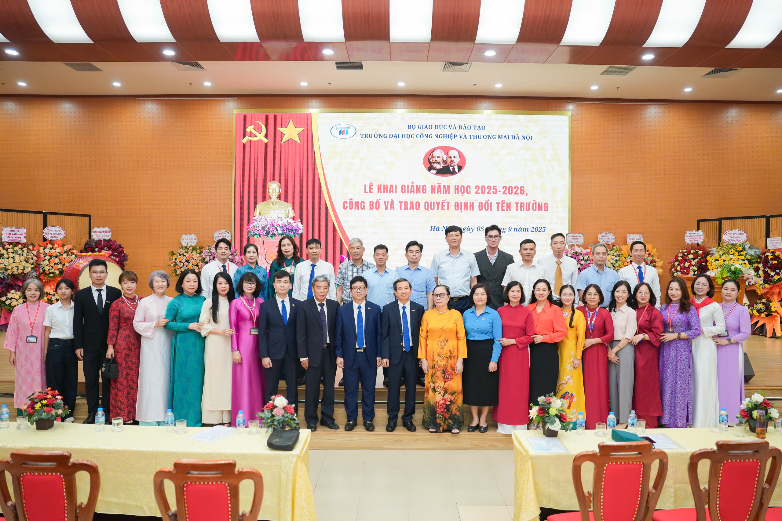 Trường Đại học Công nghiệp và Thương mại Hà Nội khai giảng năm học 2025 – 2026