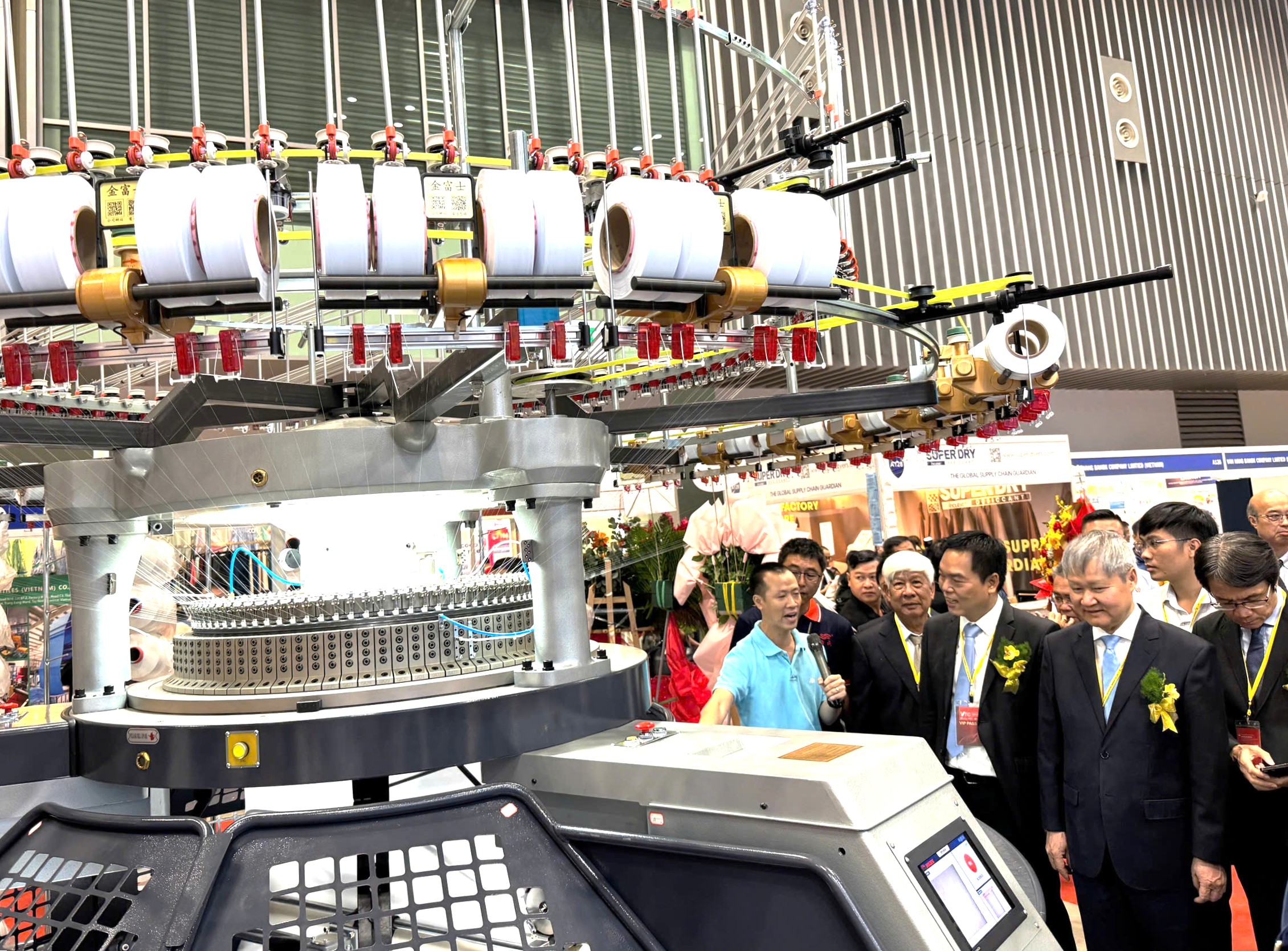 Triển lãm Quốc tế về máy móc thiết bị công nghiệp ngành dệt và may Việt Nam