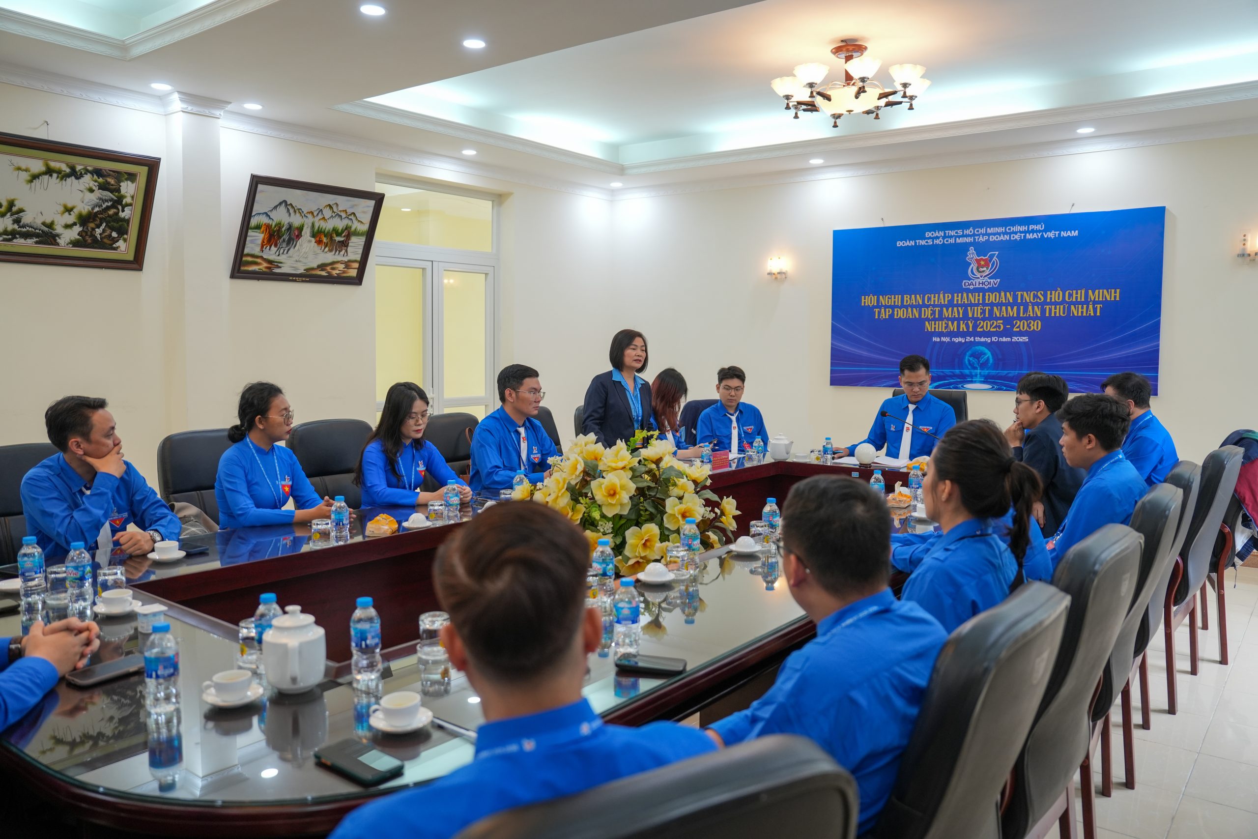 Đại hội đại biểu Đoàn TNCS Hồ Chí Minh Tập đoàn Dệt May Việt Nam lần thứ V, nhiệm kỳ 2025 – 2030: Trí tuệ - Đổi mới - Khát vọng - Hội nhập 8 DSC00109 scaled