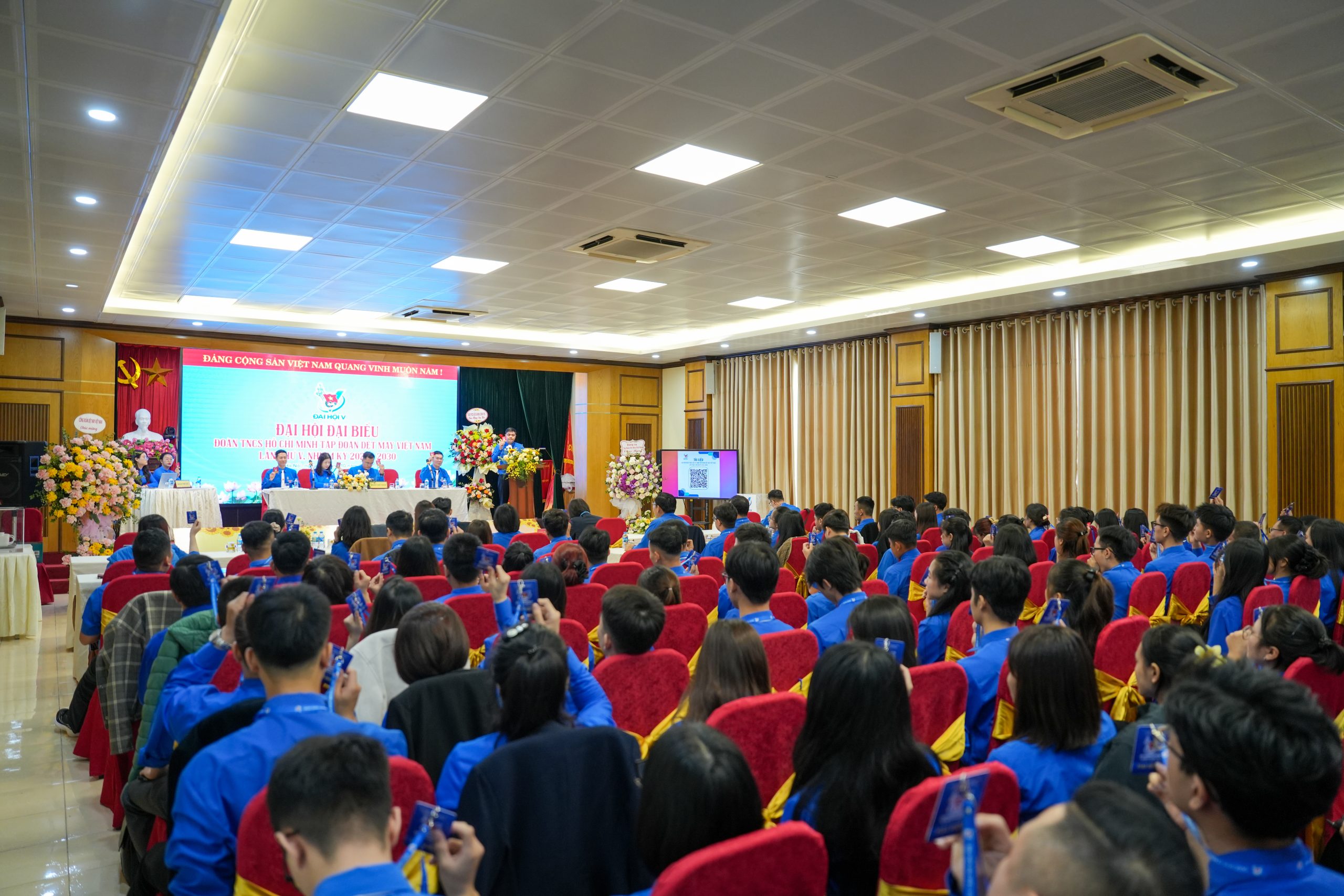 Đại hội đại biểu Đoàn TNCS Hồ Chí Minh Tập đoàn Dệt May Việt Nam lần thứ V, nhiệm kỳ 2025 – 2030: Trí tuệ - Đổi mới - Khát vọng - Hội nhập 7 DSC09849 scaled