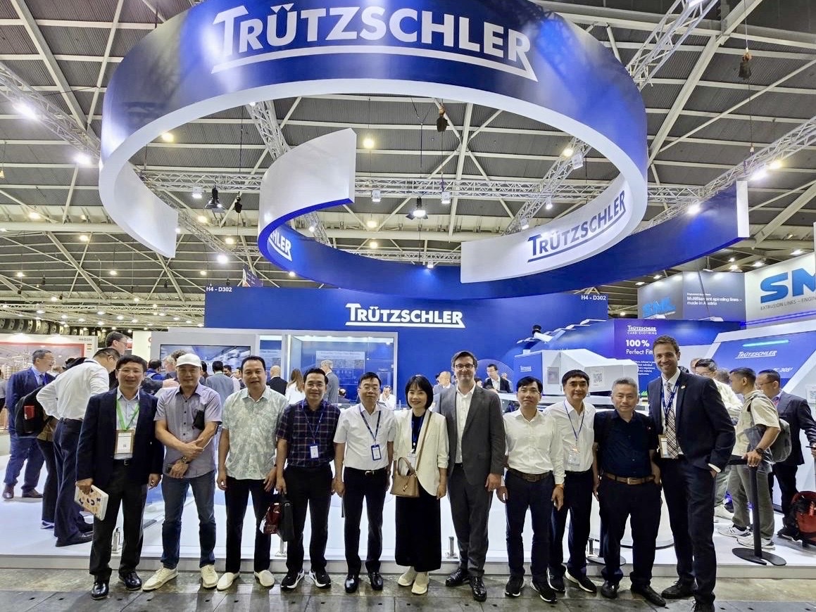 Vinatex tham dự ITMA ASIA + CITME 2025: Thúc đẩy hội nhập công nghệ và chuỗi cung ứng xanh