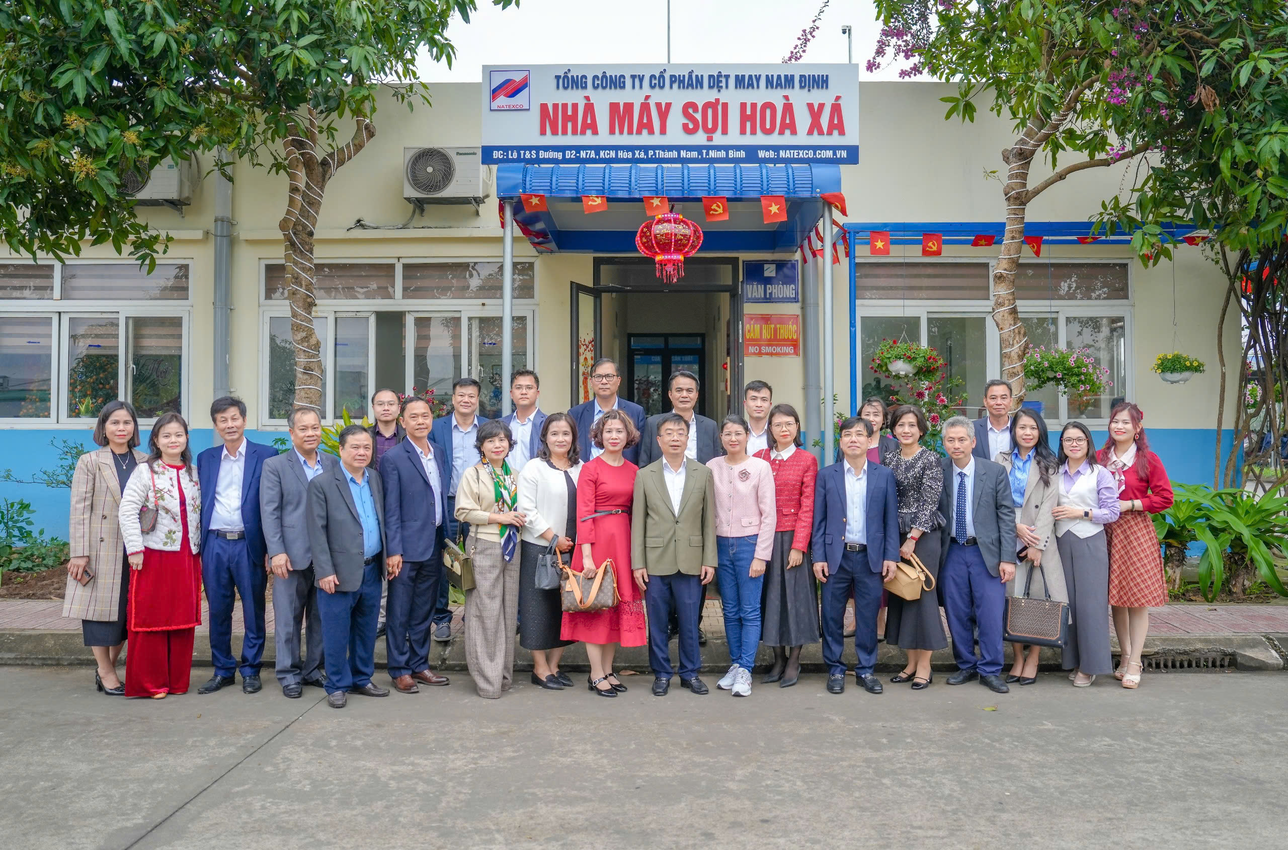 Lãnh đạo Vinatex thăm, chúc Tết các doanh nghiệp miền Bắc 14 04c81913e82966773f3817