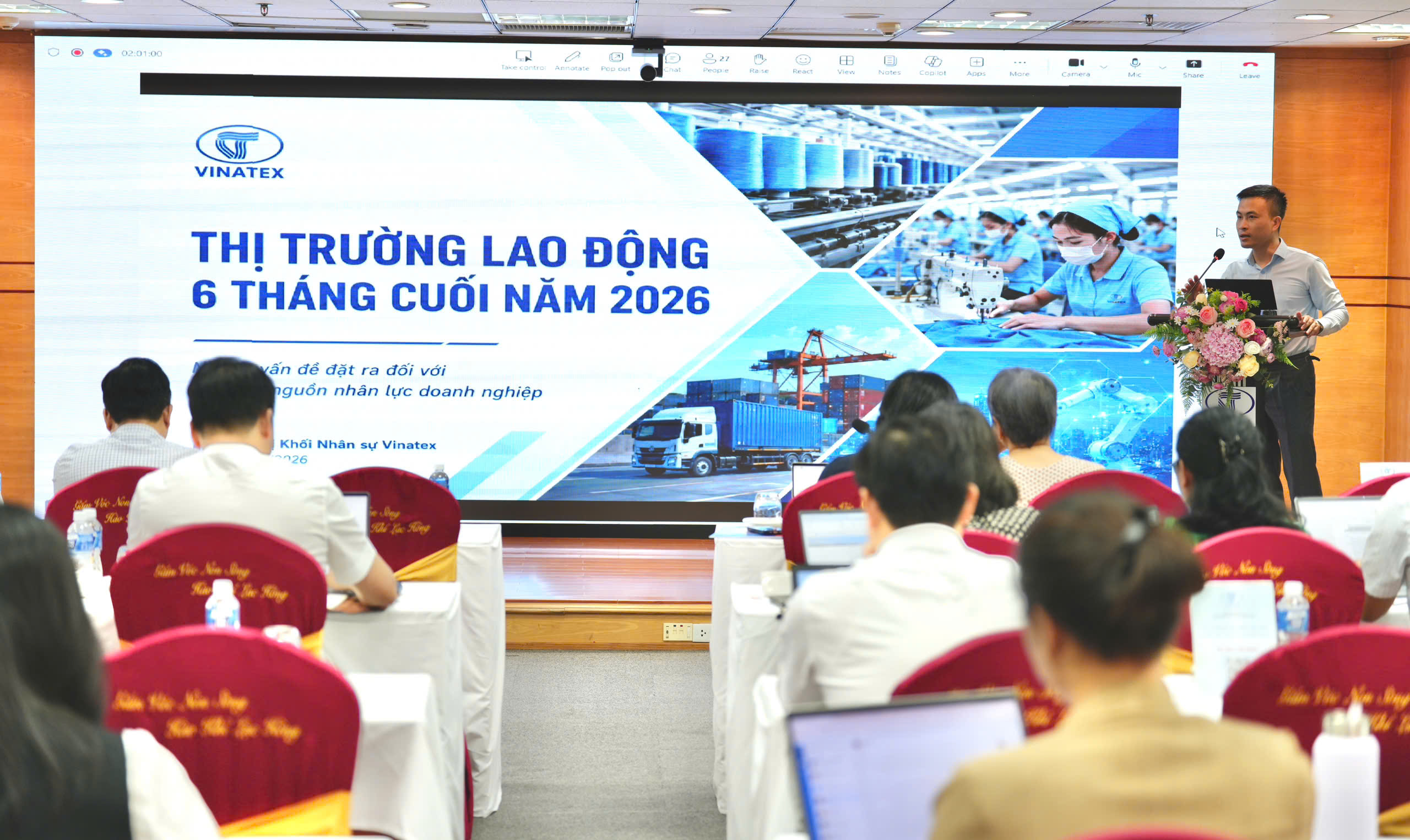 Khối Nhân sự Vinatex: Nâng cao năng lực quản trị, đồng hành cùng hiệu quả sản xuất kinh doanh 6