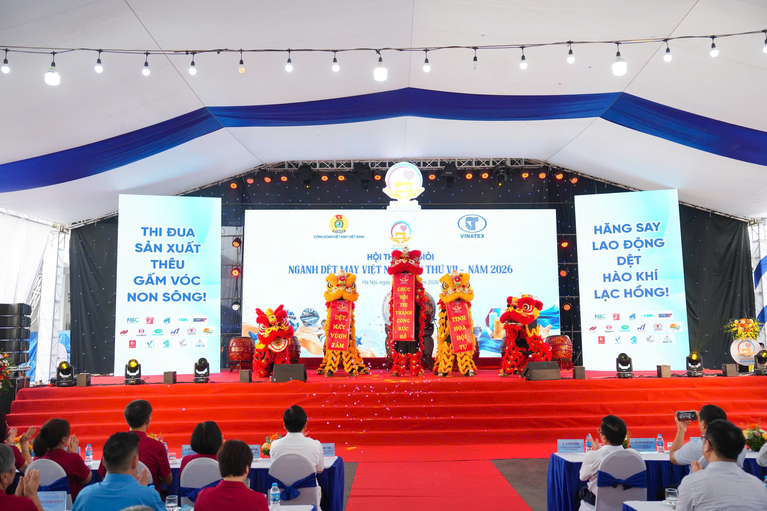 14 đơn vị tham dự Hội thi Thợ giỏi ngành Dệt May Việt Nam năm 2026 lĩnh vực May Dệt thoi 2 hoi thi tho gioi det thoi 2026 12
