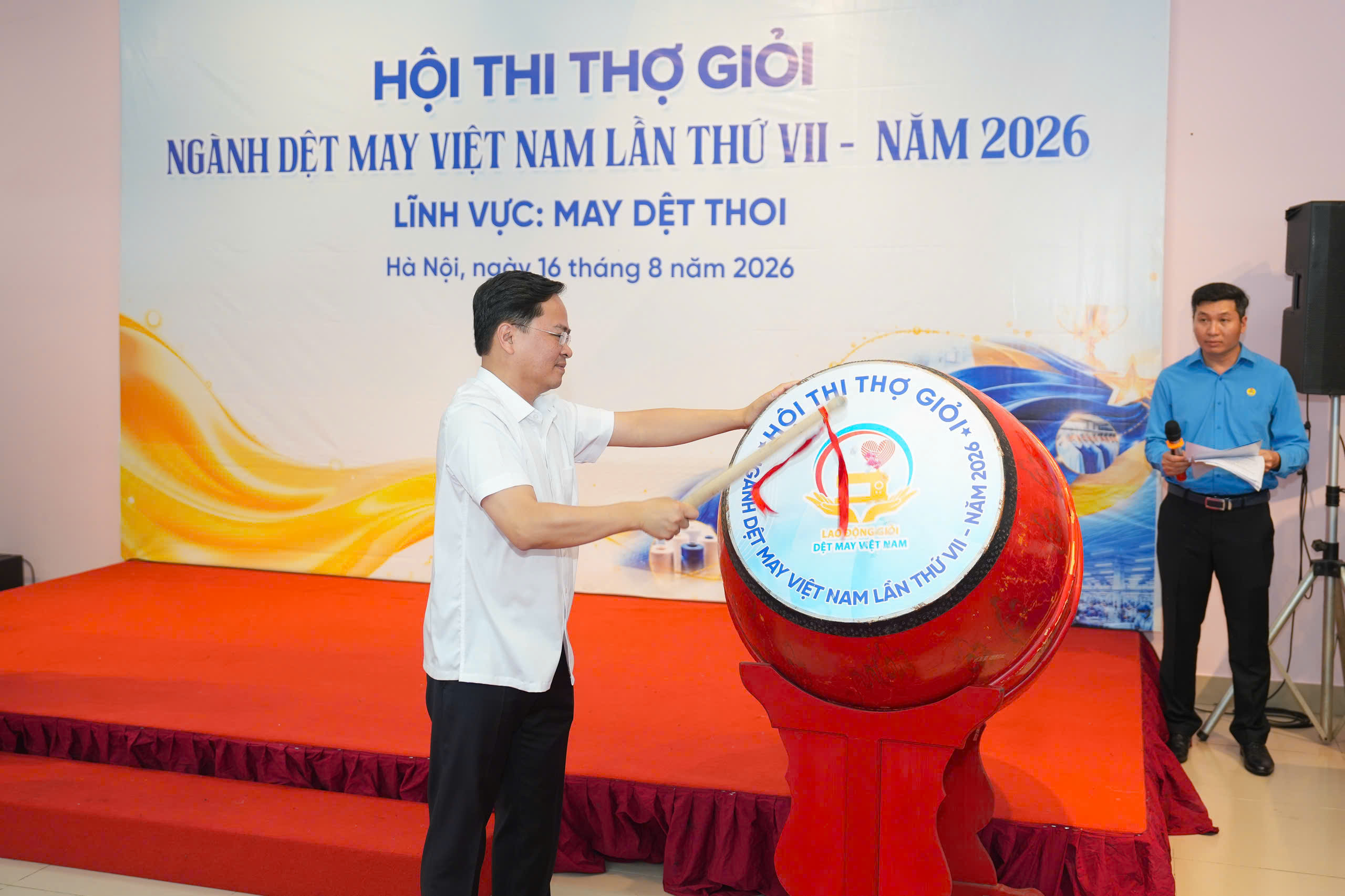 14 đơn vị tham dự Hội thi Thợ giỏi ngành Dệt May Việt Nam năm 2026 lĩnh vực May Dệt thoi 13 hoi thi tho gioi det thoi 2026 23