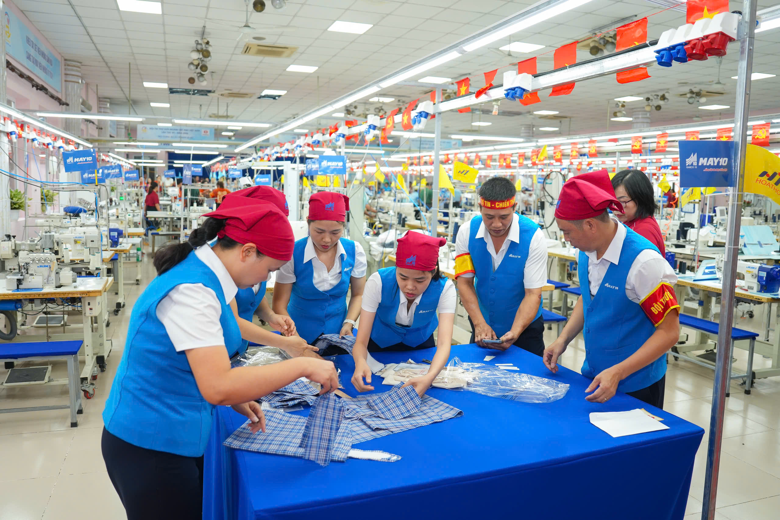 14 đơn vị tham dự Hội thi Thợ giỏi ngành Dệt May Việt Nam năm 2026 lĩnh vực May Dệt thoi 11 hoi thi tho gioi det thoi 2026 7