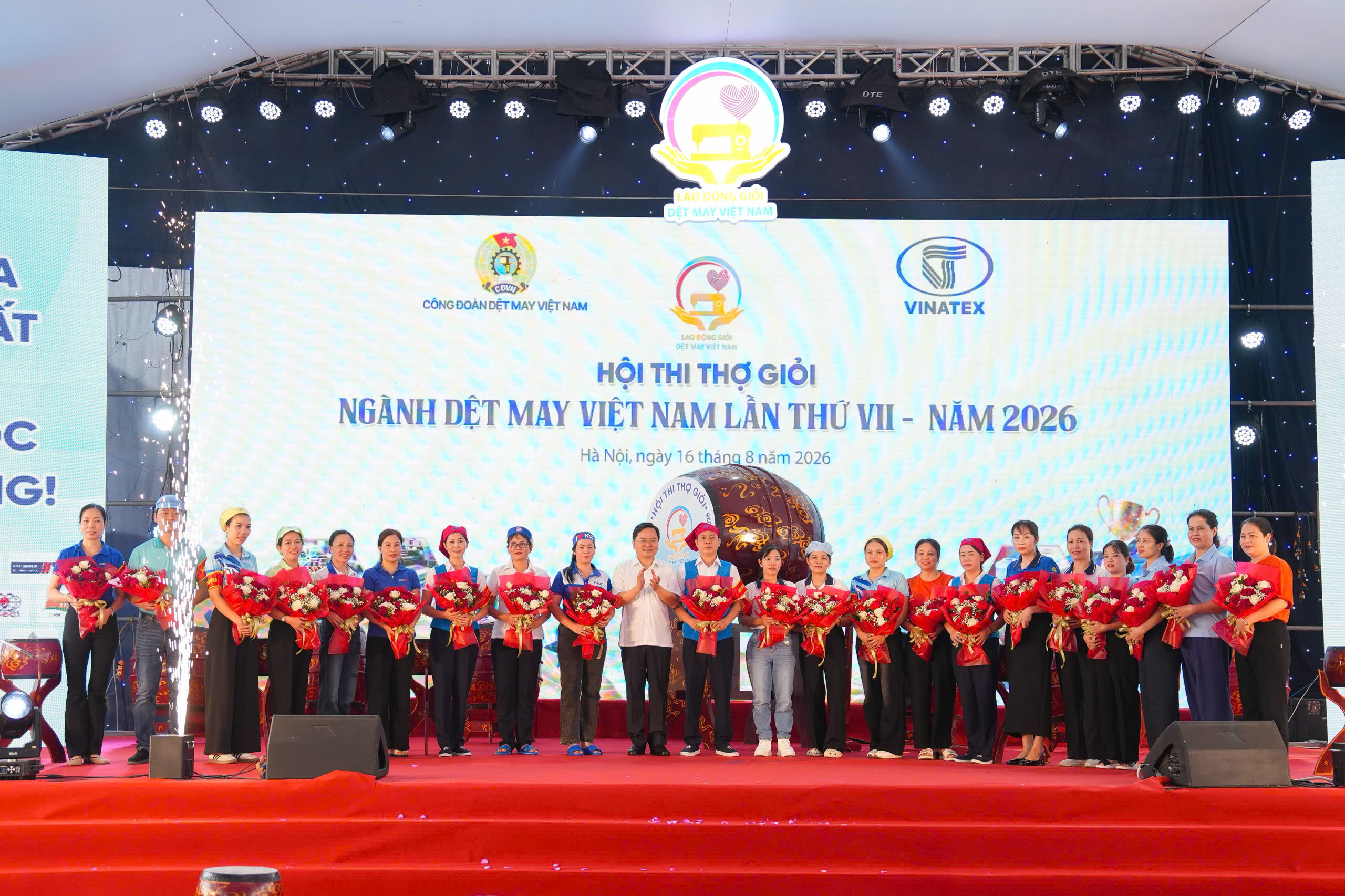 14 đơn vị tham dự Hội thi Thợ giỏi ngành Dệt May Việt Nam năm 2026 lĩnh vực May Dệt thoi 4 hoi thi tho gioi det thoi 2026 8