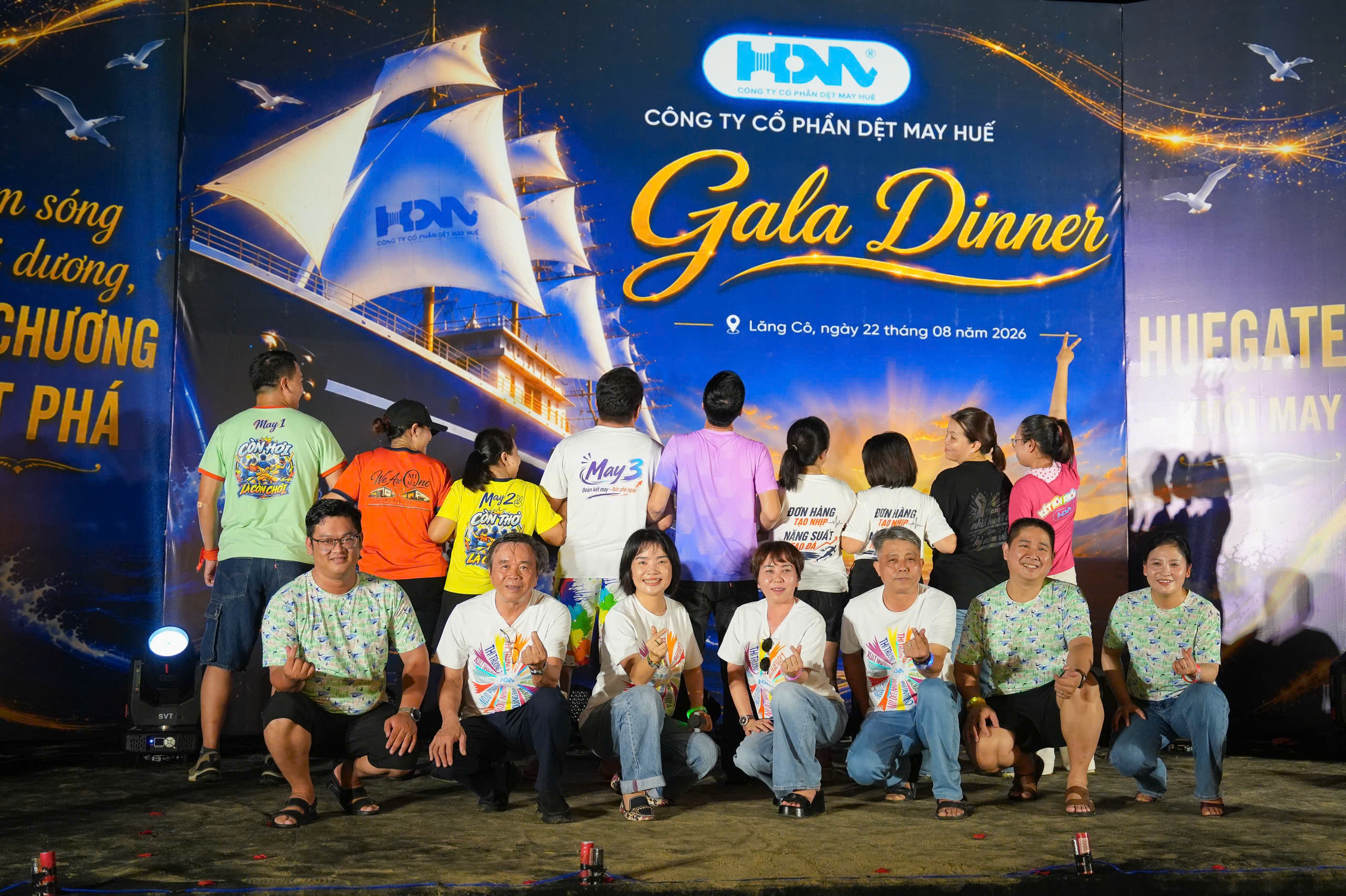 Khối May Huegatex: Gom sóng đại dương – Dệt chương bứt phá 12 teambuilding huegatex 12