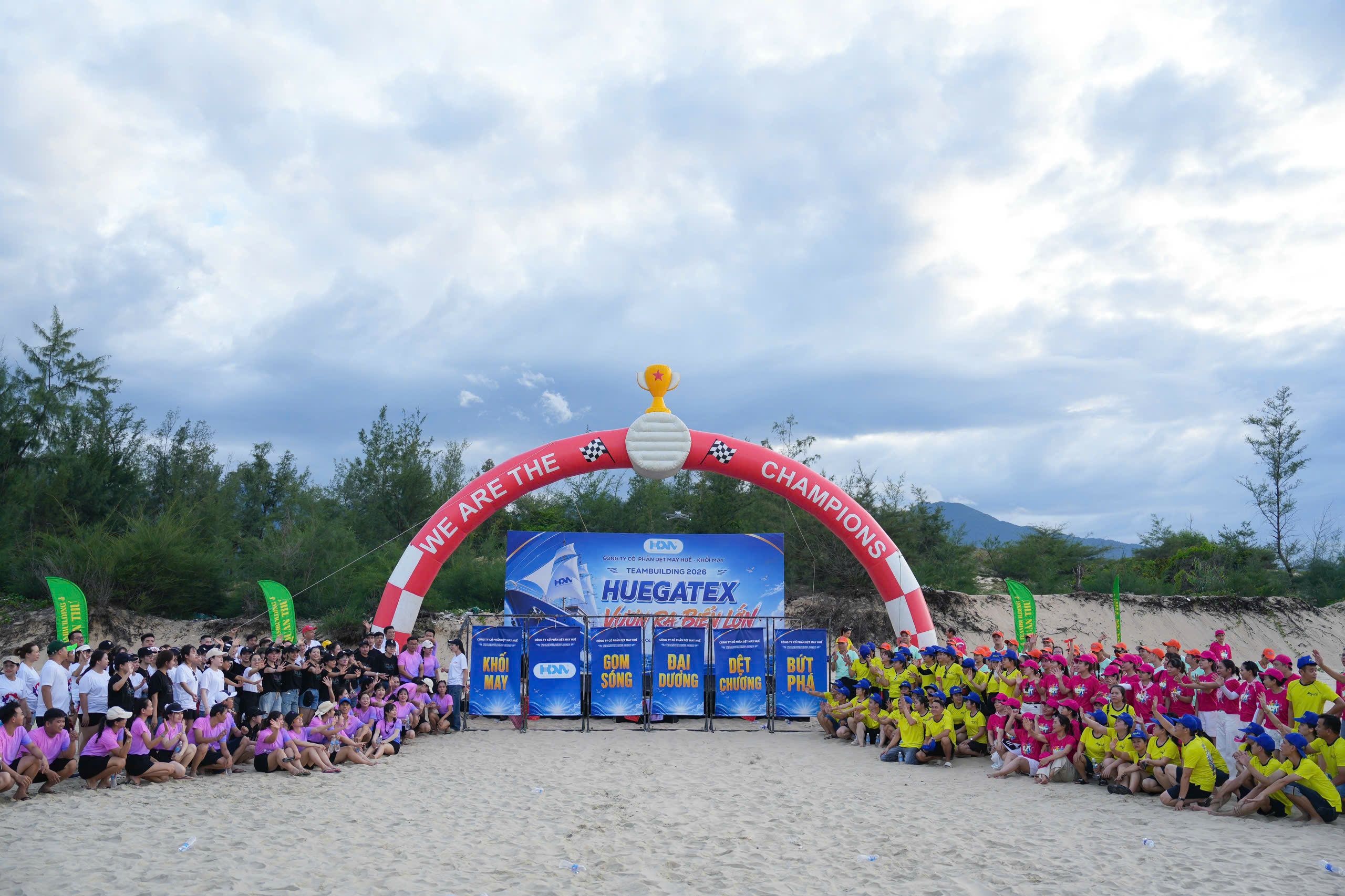 Khối May Huegatex: Gom sóng đại dương – Dệt chương bứt phá 5 teambuilding huegatex 6