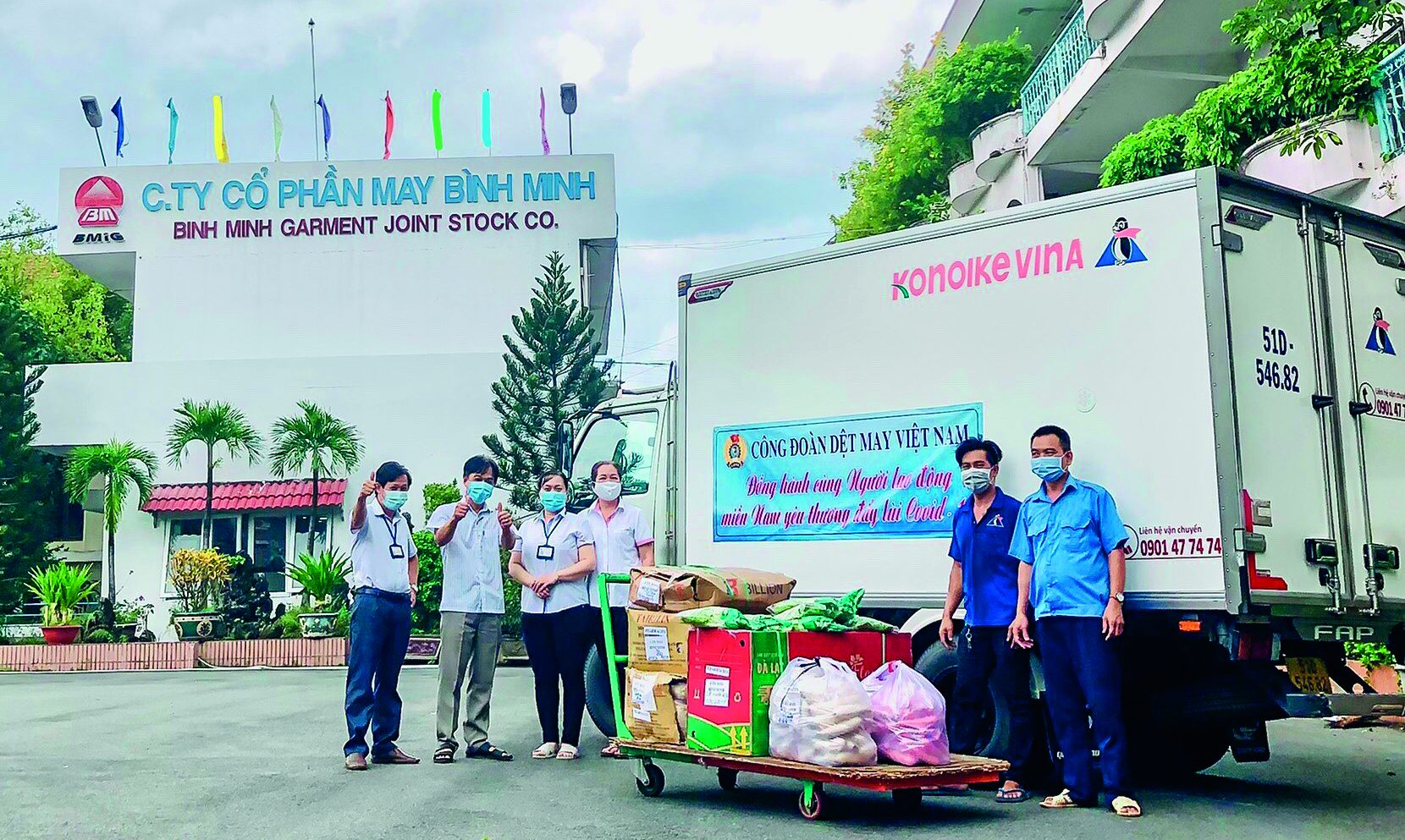 Viết tiếp hành trình vì người lao động 3 6. Dong hanh cung nguoi lao dong trong dai dich Covid 19 e1789352108473