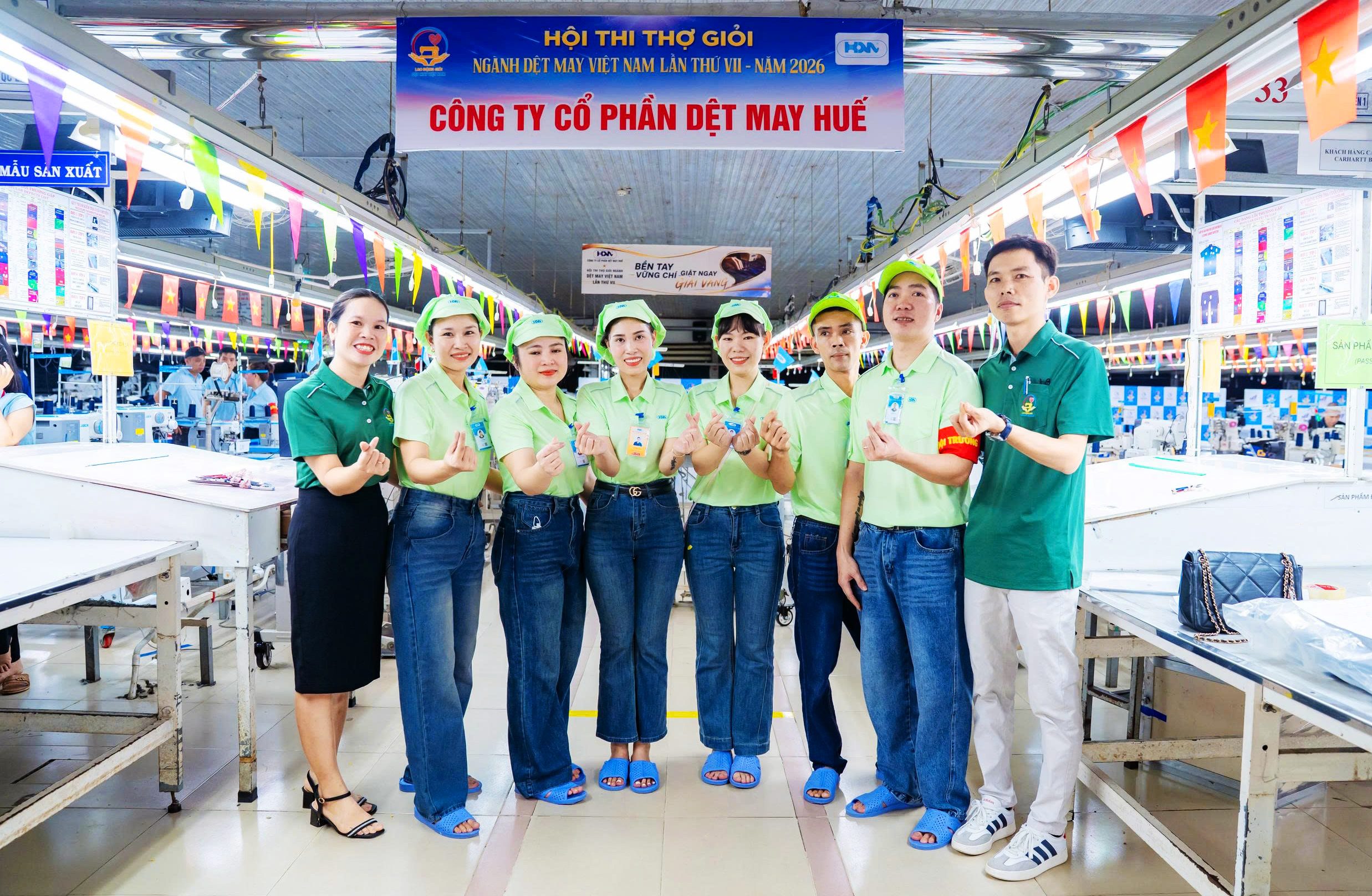 Bàn tay Vàng lĩnh vực May Dệt kim: Từ rèn tinh thần “thép” đến nghệ thuật tổ chức chuyền 3 BTV2 e1792056727875