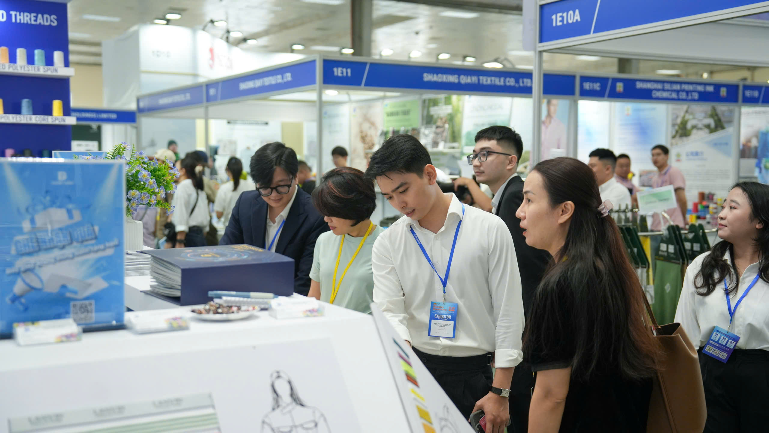 Khai mạc HanoiTex – HanoiFabric 2026: Kết nối công nghệ, mở rộng hợp tác cho doanh nghiệp dệt may 17 HanoiTex 2026 21