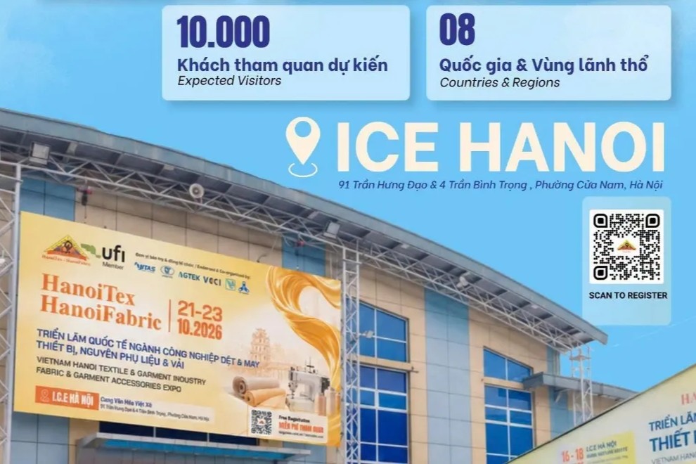 Thư mời tham quan và dự Hội thảo HanoiTex – HanoiFabric 2026